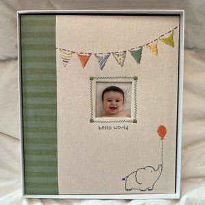 'Hello World' First Five Years Unisex Memory Baby